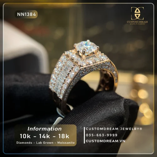 Nhẫn Nam thiết kế NN1384