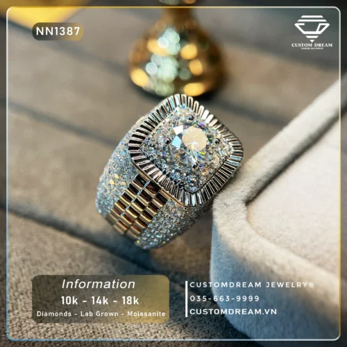 Nhẫn nam thiết kế NN1387