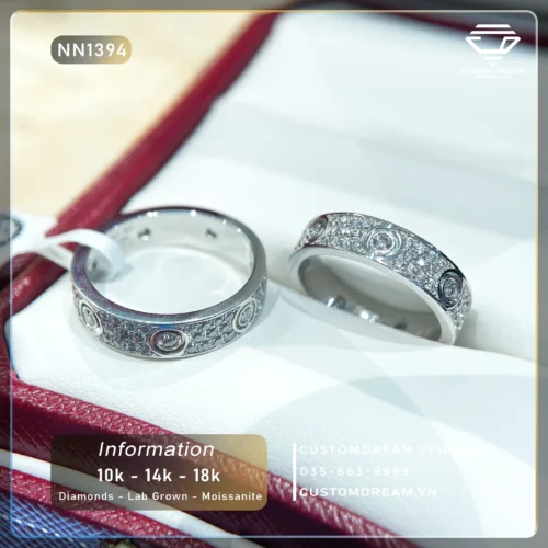 Nhẫn cartier love ring NN1394-1