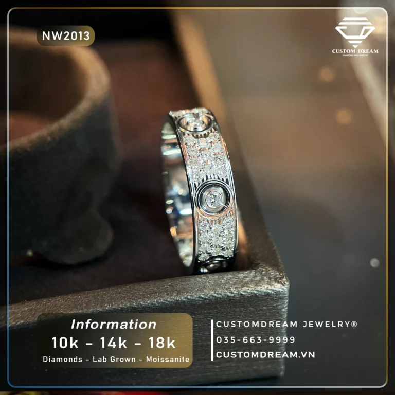Nhẫn cartier love ring NW2013