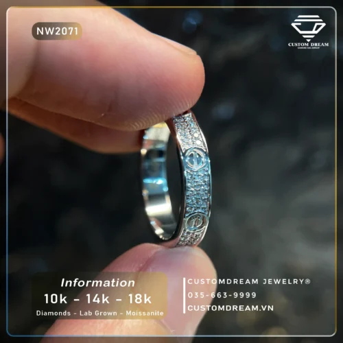 Nhẫn Cartier Love Ring NW2071
