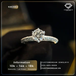 Moissanite và Kim Cương Nhân Tạo